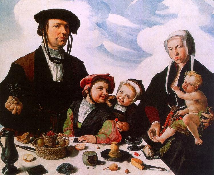 Maerten Jacobsz van Heemskerck Family Portrait China oil painting art